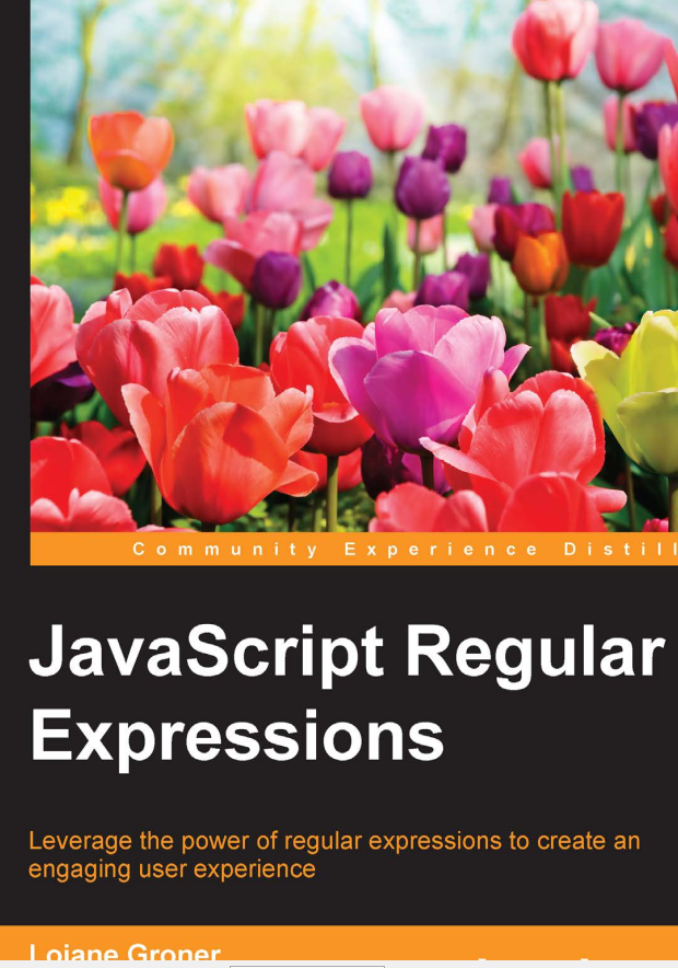 Javascript Regular Expressions Leverage The Power Of Regular Expressions To Create An Engaging User Experience 1st Edition Loiane Groner