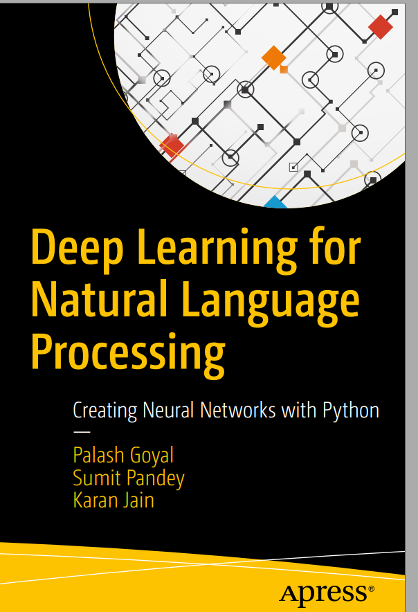 Deep Learning For Natural Language Processing 1st Edition Palash Goyal