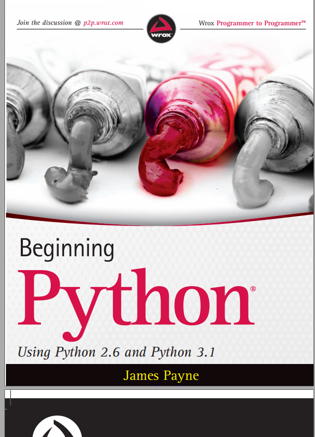 Beginning Python Using Python 26 And Python 31 1st Edition James Payne