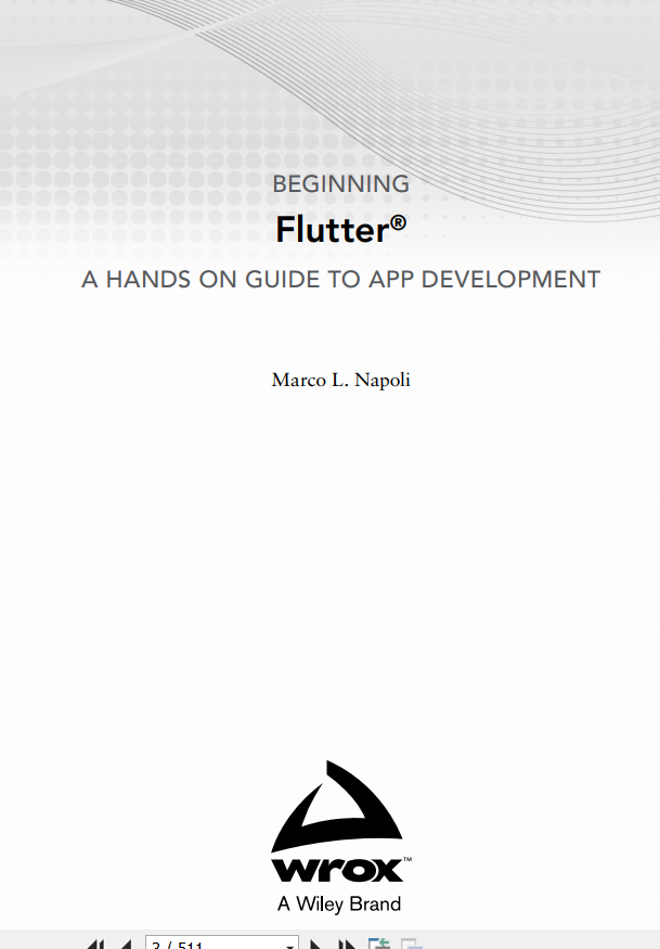 Beginning Flutter 1st Edition Marco L Napoli