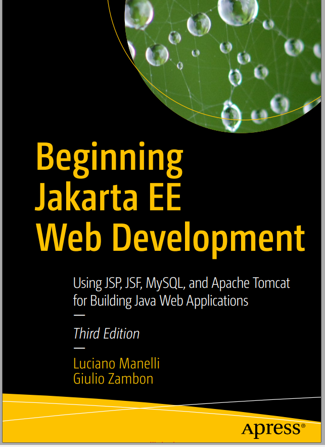 Beginning Jakarta Ee Web Development 3rd Edition 3rd Edition Luciano Manelli