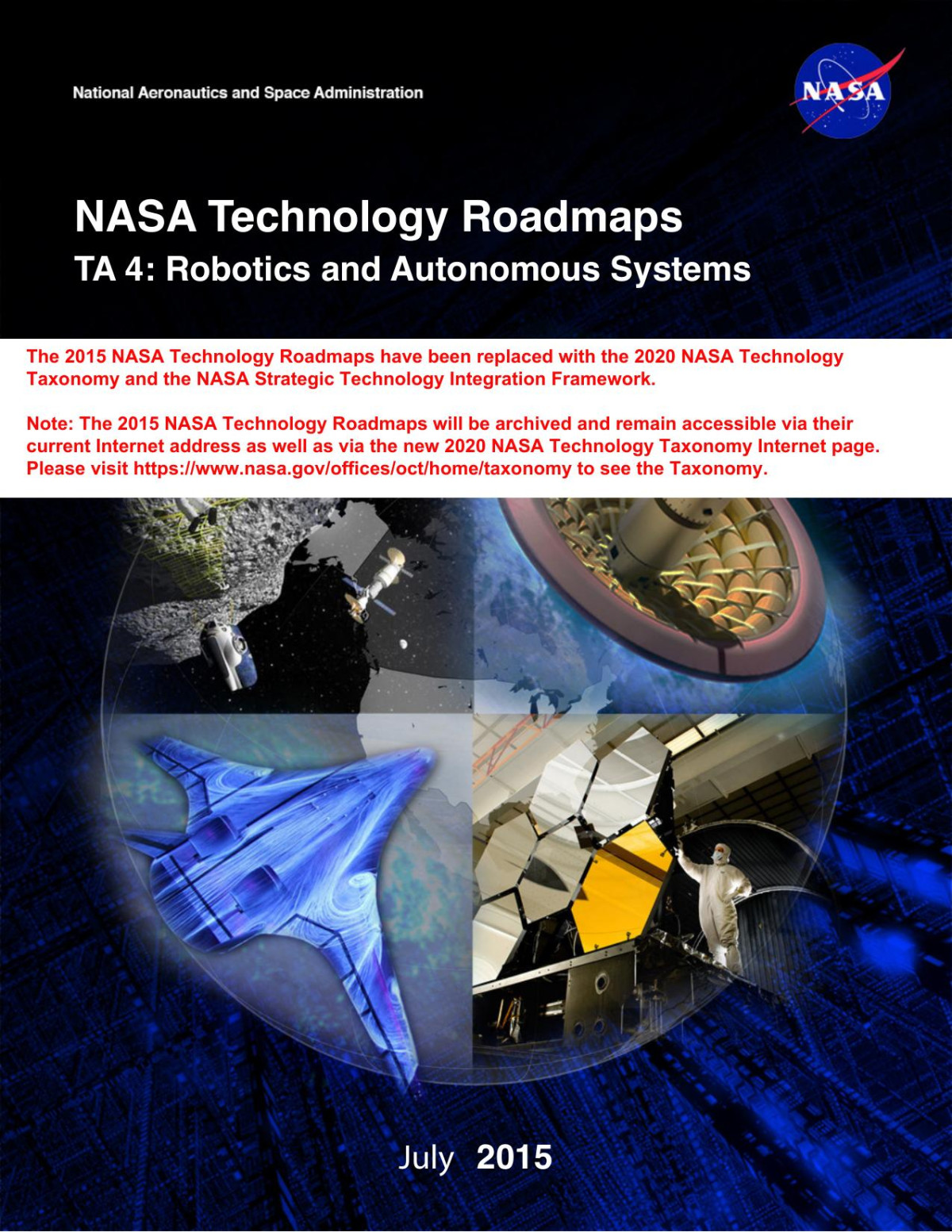 Nasa Technology Roadmaps Ta 4 Robotics And Autonomous Systems Nasa
