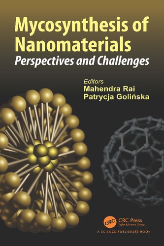 Mycosynthesis Of Nanomaterials Perspectives And Challenges 1st Edition Mahendra Rai Editor