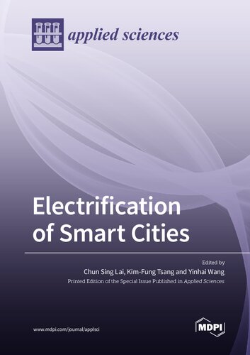 Electrification Of Smart Cities Chun Sing Lai Kimfung Tsang