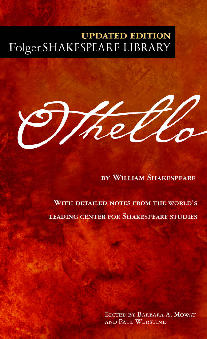Othello Folger Shakespeare Library William Shakespeare