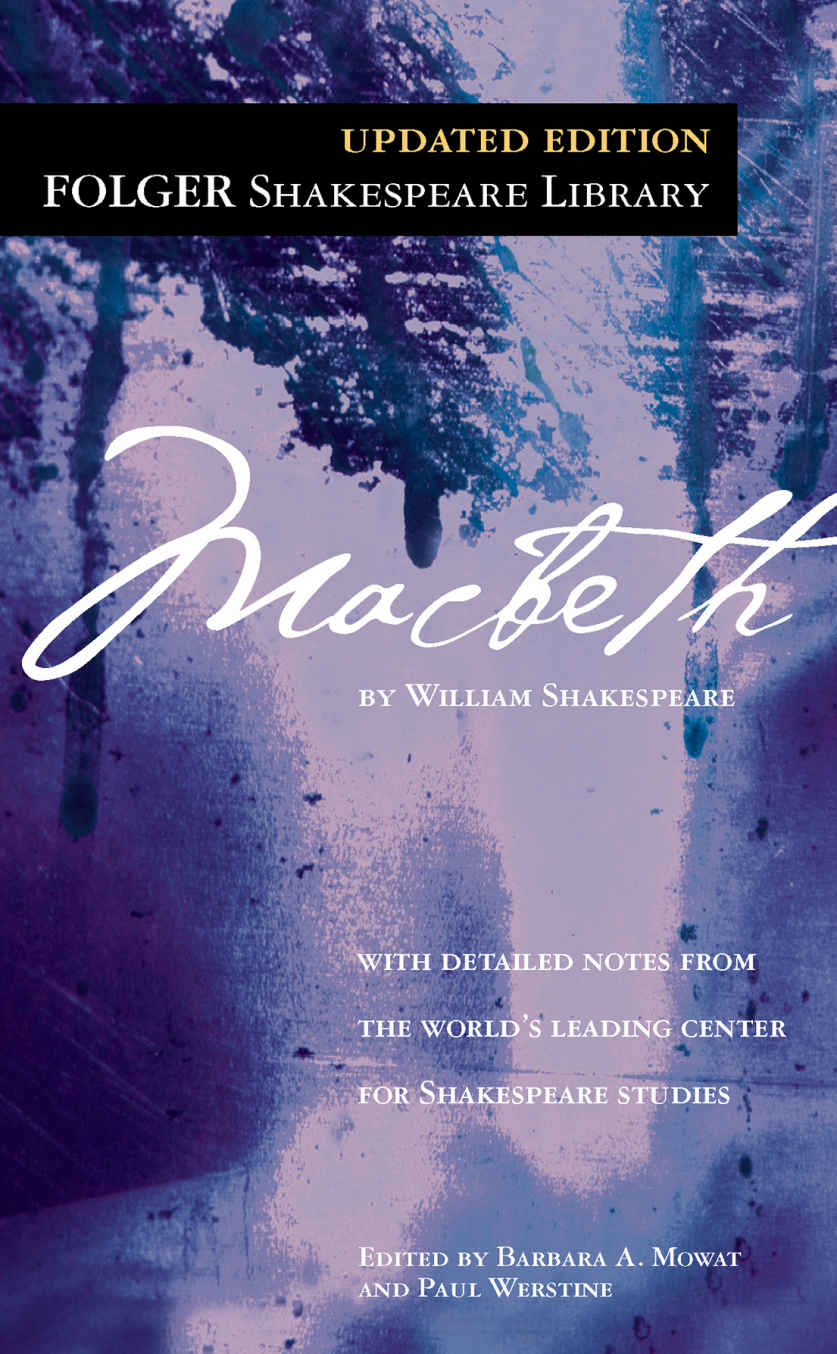 Macbeth Folger Shakespeare Library William Shakespeare