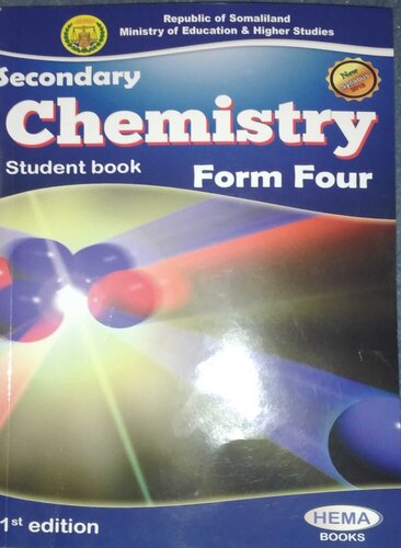 Secondary Chemistry Student Book Form Four Hamse Ibrahim Muhumed