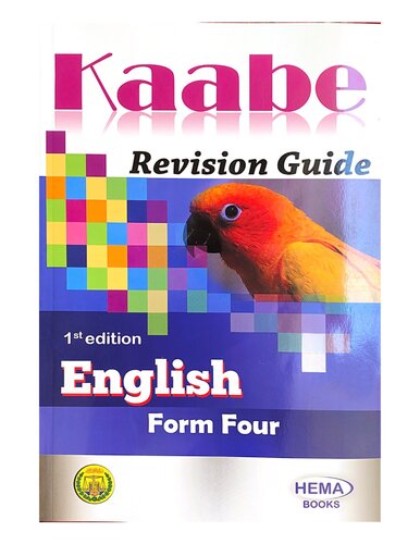 Kaabe Revision Guide English Form Four Coll