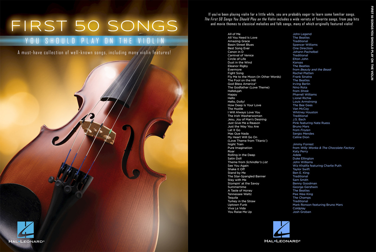 First 50 Songs You Should Play On The Violin Hal Leonard Corp