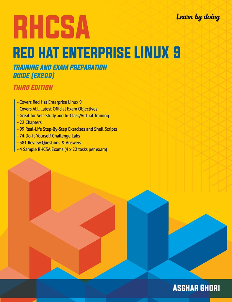 Rhcsa Red Hat Enterprise Linux 9 Training And Exam Preparation Guide Ex200 Third Edition 3rd Edition Asghar Ghori