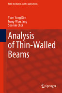 Analysis Of Thinwalled Beams Yoon Yong Kim Gangwon Jang Soomin Choi