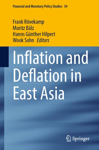 Inflation And Deflation In East Asia Frank Rvekamp Moritz Blz