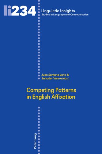 Competing Patterns In English Affixation Salvador Valerahernndez