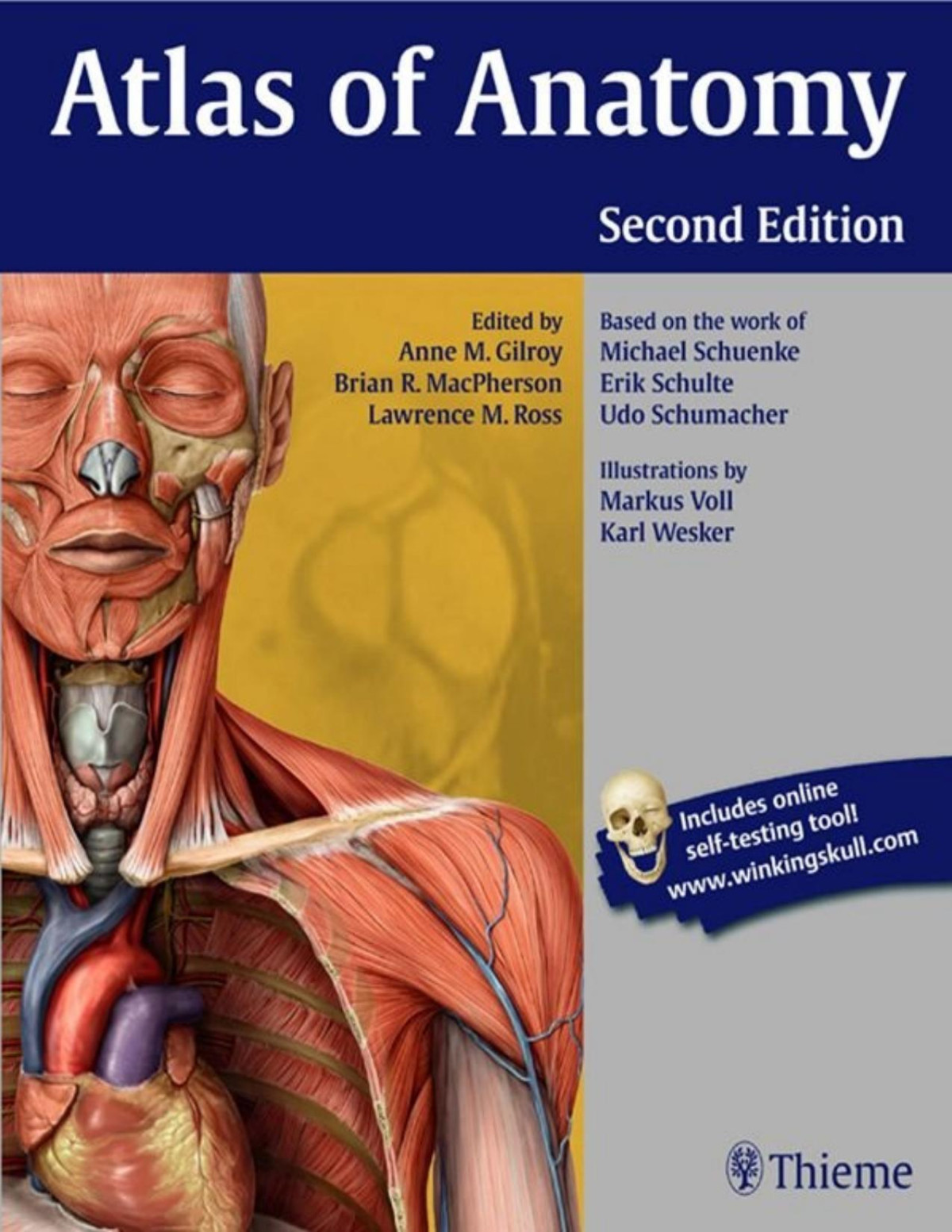 Atlas Of Anatomy Thieme Anatomy Gilroy Anne Macpherson
