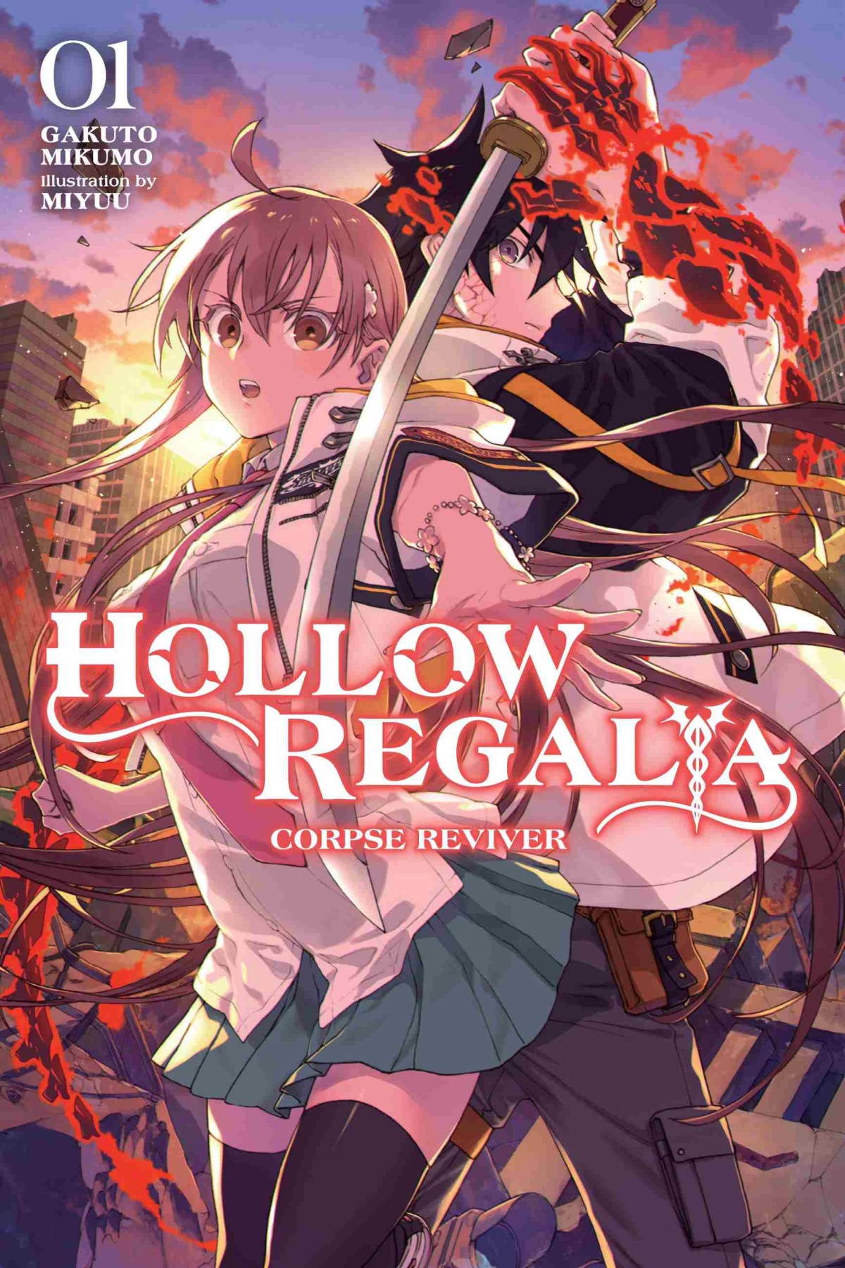 Hollow Regalia Vol1 Corpse Reviver Gakuto Mikumo And Miyuu