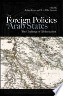 The Foreign Policies Of Arab States Al Aldn Hill