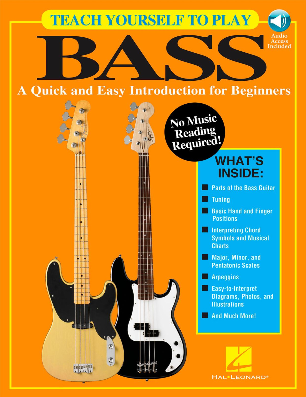 Teach Yourself To Play Bass Restaurado Audios 1st Edition Hal Leonard Corp