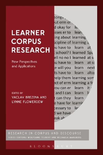 Learner Corpus Research Vaclav Brezina Lynne Flowerdew