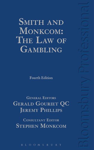 The Law Of Gambling Stephen Monkcom