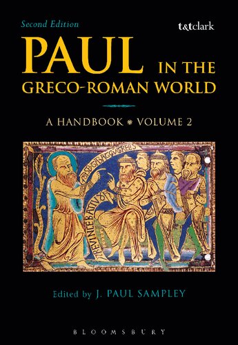 Paul In The Grecoroman World A Handbook Volume Ii J Paul Sampley