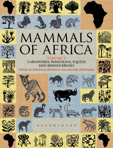 Mammals Of Africa Jonathan Kingdon Michael Hoffmann