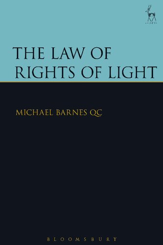 The Law Of Rights Of Light Michael Barnes