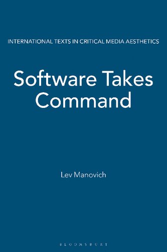 Software Takes Command Lev Manovich