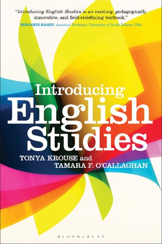 Introducing English Studies Tonya Krouse Tamara F Ocallaghan