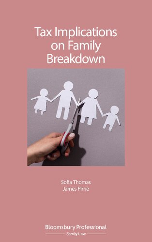 Tax Implications On Family Breakdown Sofia Thomas James Pirrie