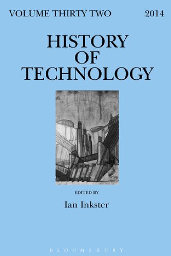 History Of Technology Volume 32 Italian Technology From The Renaissance To The Twentieth Century Ian Inkster Editor