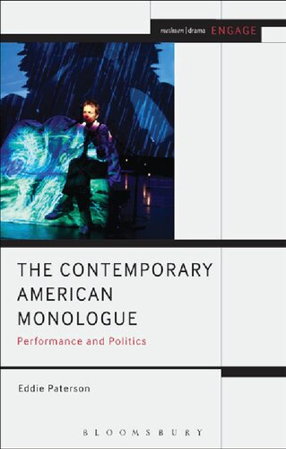 The Contemporary American Monologue Performance And Politics Eddie Paterson
