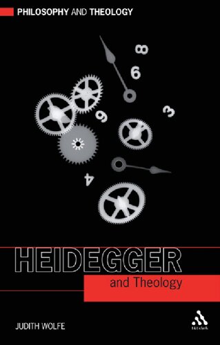Heidegger And Theology Judith Wolfe