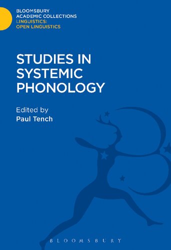 Studies In Systemic Phonology Paul Tench Editor