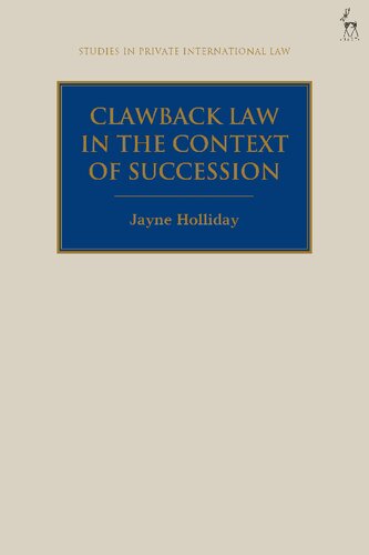 Clawback Law In The Context Of Succession Jayne Holliday