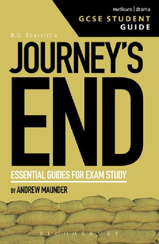 Journeys End Gcse Student Guide Andrew Maunder