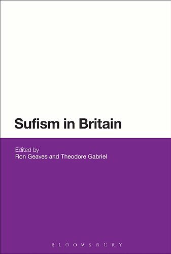 Sufism In Britain Ron Geaves Theodore Gabriel Editors