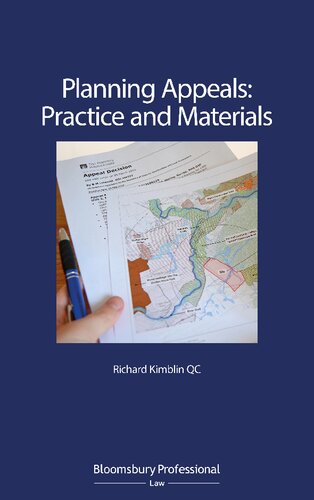 Planning Appeals Practice And Materials Richard Kimblin Qc