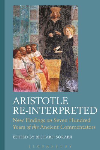 Aristotle Reinterpreted Richard Sorabji