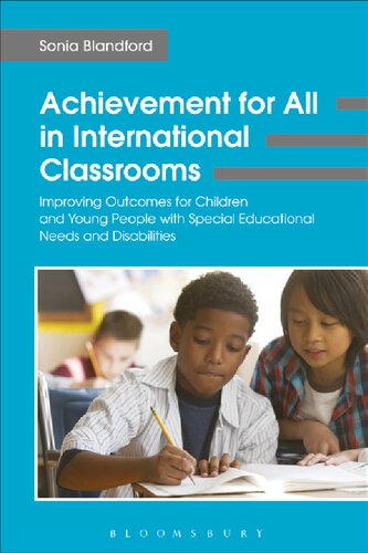 Achievement For All In International Classrooms Sonia Blandford