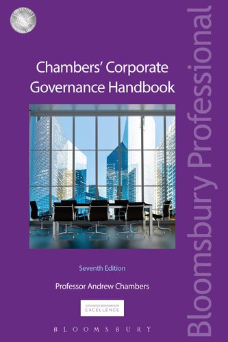 Chambers Corporate Governance Handbook Andrew Chambers