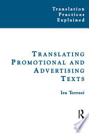 Translating Promotional And Advertising Texts Ira Torresi
