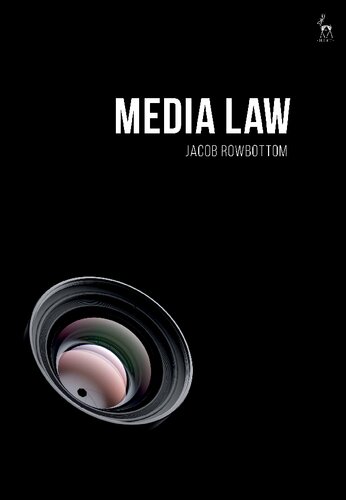 Media Law Jacob Rowbottom