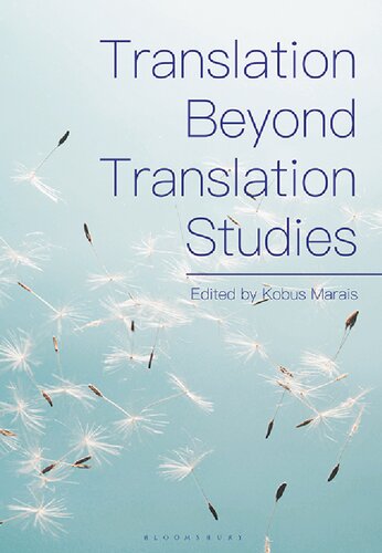 Translation Beyond Translation Studies Kobus Marais Editor