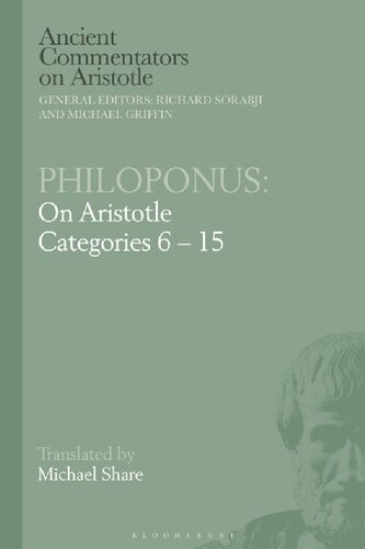 Philoponus On Aristotle Categories 615 Michael Share