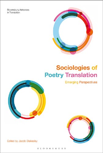 Sociologies Of Poetry Translation Emerging Perspectives 31munknown0munknown