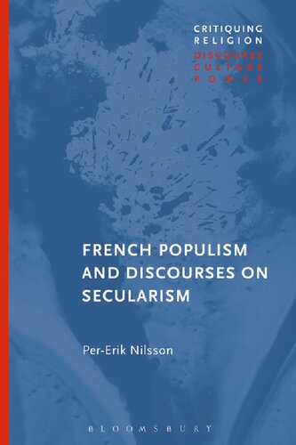 French Populism And Discourses On Secularism Pererik Nilsson