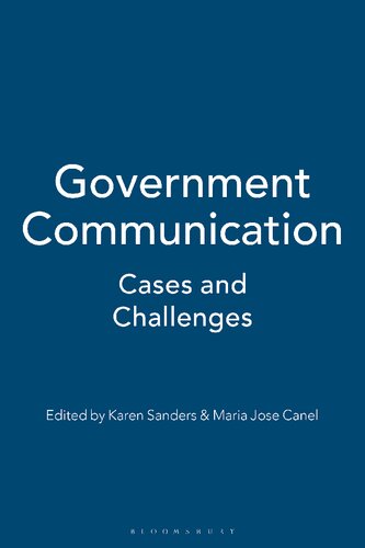 Government Communication Karen Sanders Maria Jose Canel