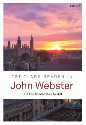 Tt Clark Reader In John Webster Michael Allen Editor