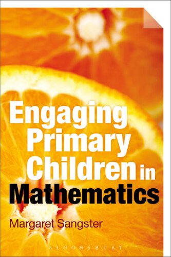 Engaging Primary Children In Mathematics Margaret Sangster