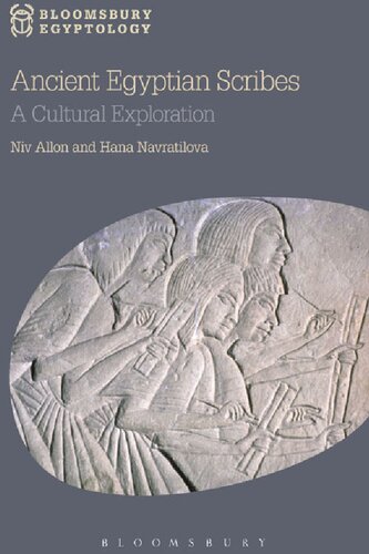 Ancient Egyptian Scribes A Cultural Exploration Niv Allon Hana Navratilova
